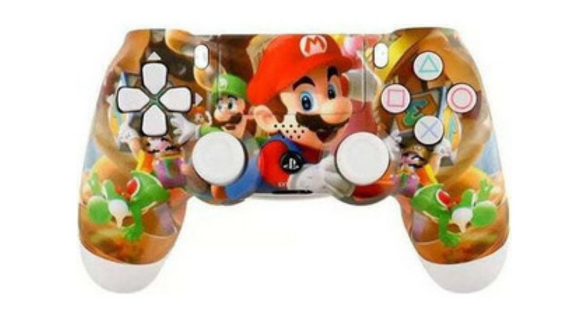 Super mario wireless playstation controller, , medium-null