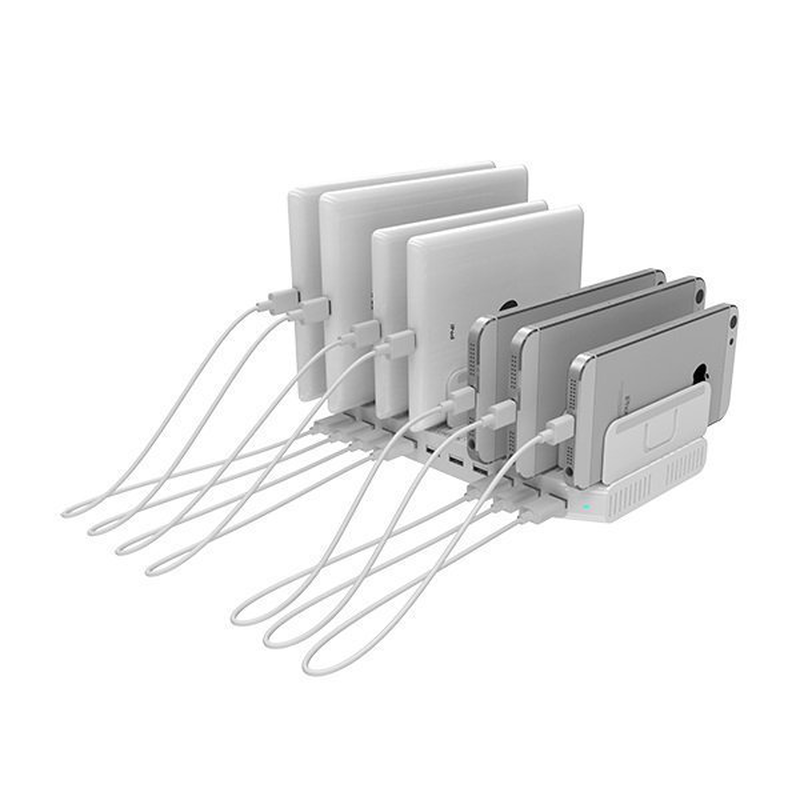 Product image: Unitek y-2172 19.2a 96w 10port USB smart charging station, , medium-null