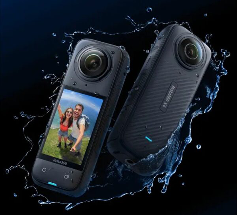 Insta360 x5 action camera 8k with screen and Wi-Fi black, , medium-null