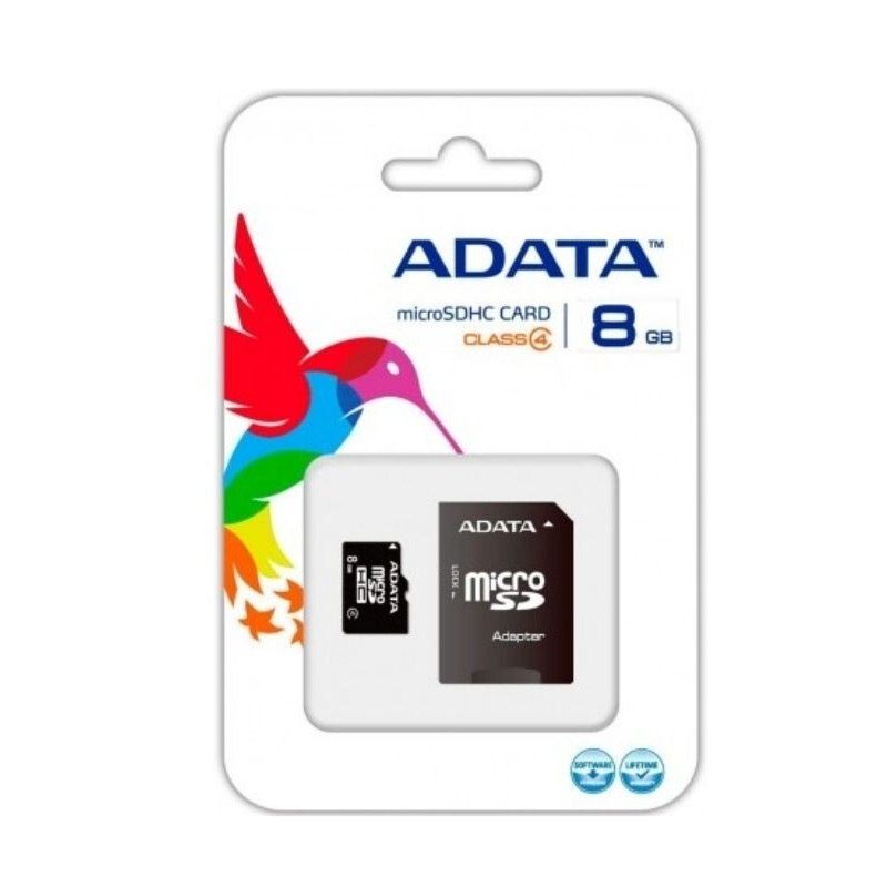 Adata 8GB microsdhc card class 4 micro sd image number null
