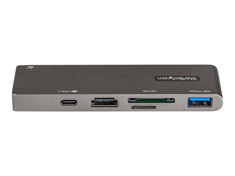 Startech dkt30cmhsdpd USB-c 5-in-1 multiport adapter HDMI 4k sd microsd USB 100w pd-null