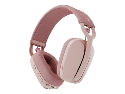 Logitech zone vibe 100 / headset / full size / bluetooth / wireless / rose, , medium