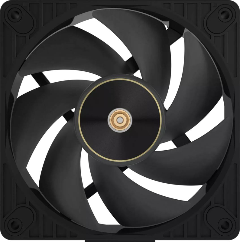 Asus proart pf120 pwm case fan 120mm single pack black daisy-chain lcp blade fdb bearing 3000rpm-null