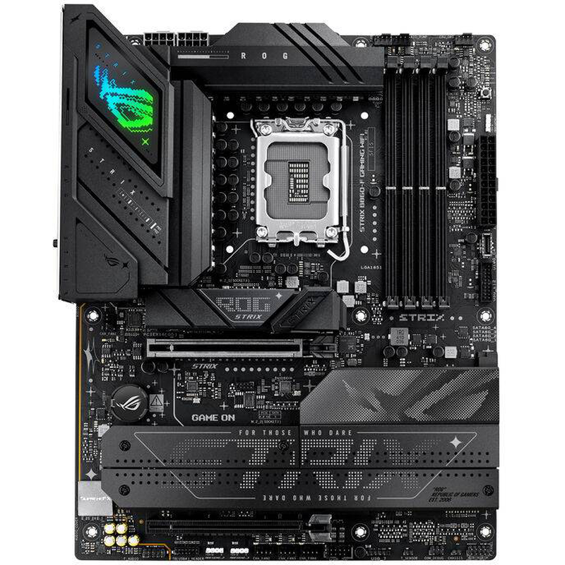 Asus rog strix b860-f gaming Wi-Fi 7 atx lga1851 ddr5 motherboard-null