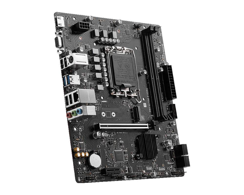 Msi pro h610m-e ddr4 motherboard | micro atx | lga1700 | intel h610 | ddr4, , medium-null