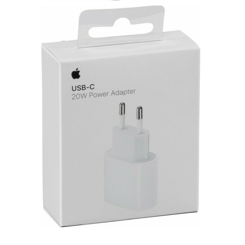 Apple eu charger adapter 20w USB-c mhje3zm/a a2347, , medium-null