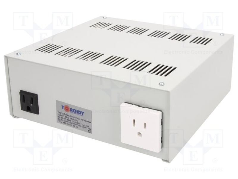 Autotransformer 230vac power:800va usec.1:110v, , medium-null