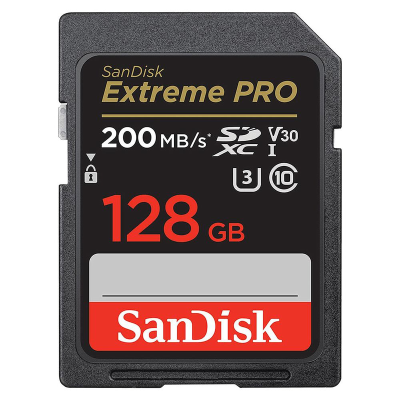 Product image: Sandisk extreme pro sdxc uhs-i card 128GB 200mb/s, , medium-null