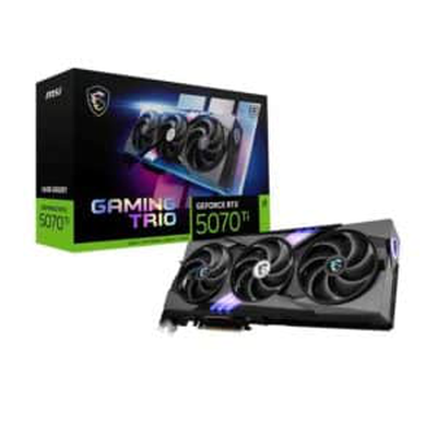 RTX5070ti 16GB gaming trio oc plus, gddr7 3fan, graphics card msi