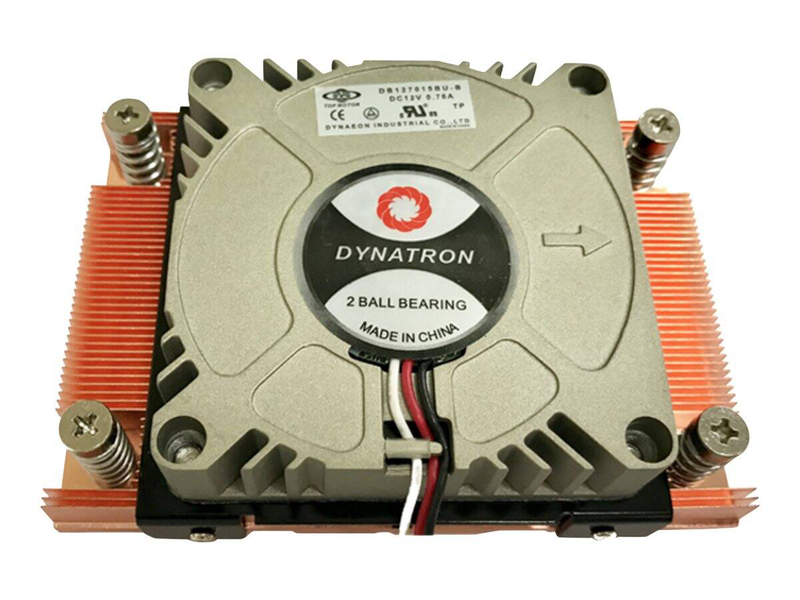 Jou jye a18 (dynatron a18) low-profile 1u active CPU cooler, AMD socket am4, copper heatsink, 70mm pwm fan, 95w-null