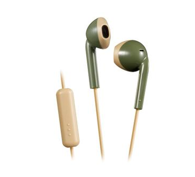Inner ear headphones / green 13,5mm