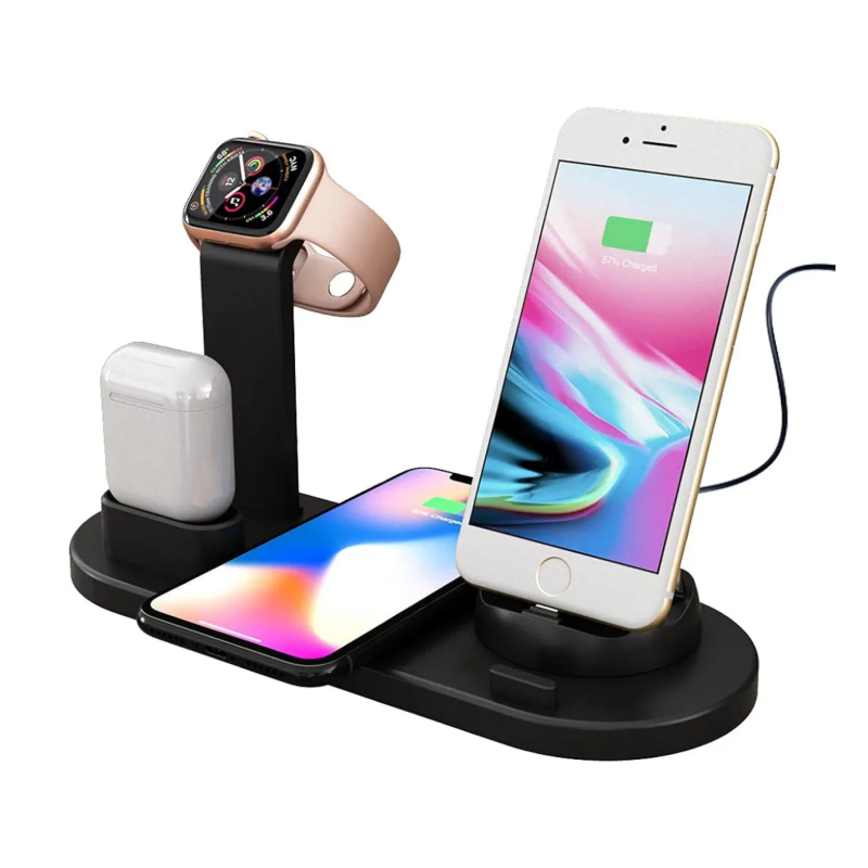 Ασύρματη βάση φόρτισης 6 in 1 wireless charging stand, , medium image number null