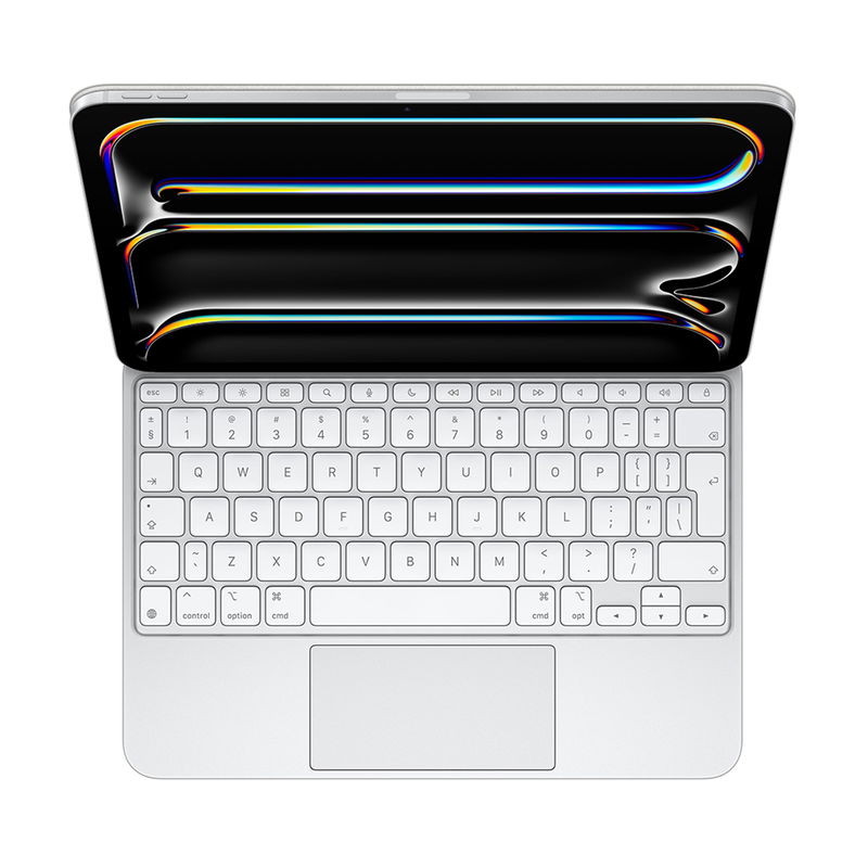 Ipad pro 11" m4 magic keyboard εν white image number null
