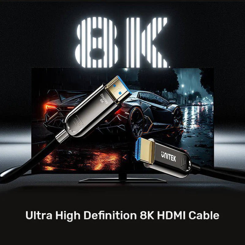Product image: Unitek fiber optic HDMI 2.1 cable 8k60hz 40.0m, , medium-null