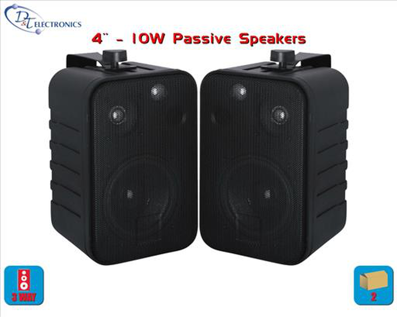 Couple passive pa speaker 10w black, , medium-null