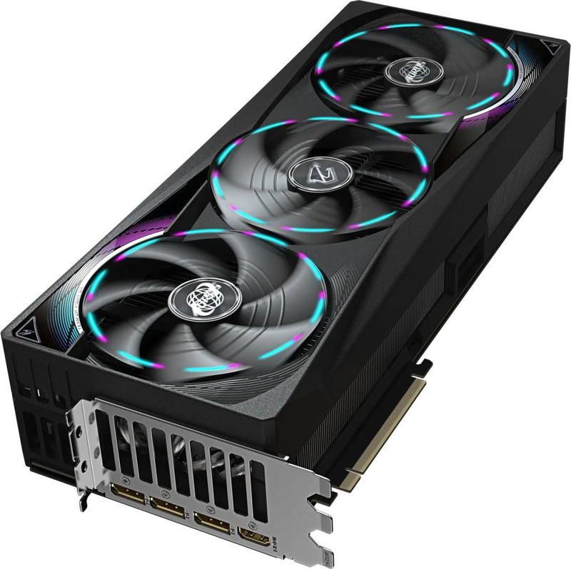 Gigabyte aorus geforce RTX 5090 master 32g | 32GB gddr7 512-bit | pcie 5.0 | windforce | lcd edge view | rgb halo | 3&times;dp 2.1b + HDMI 2.1b, , medium-null