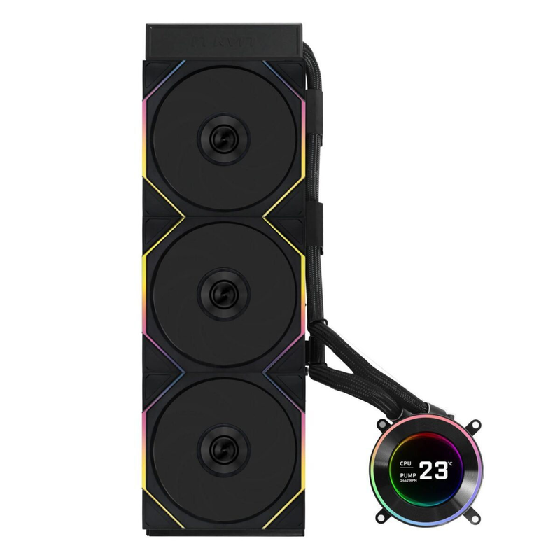 Lian li hydroshift II lcd-c 360 rgb tl fan aio CPU liquid cooler-null