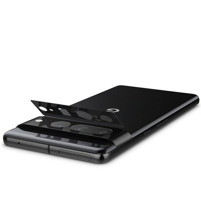 Product image: Spigen optik.tr 2-pack camera protector google pixel 7 pro black, , medium-null