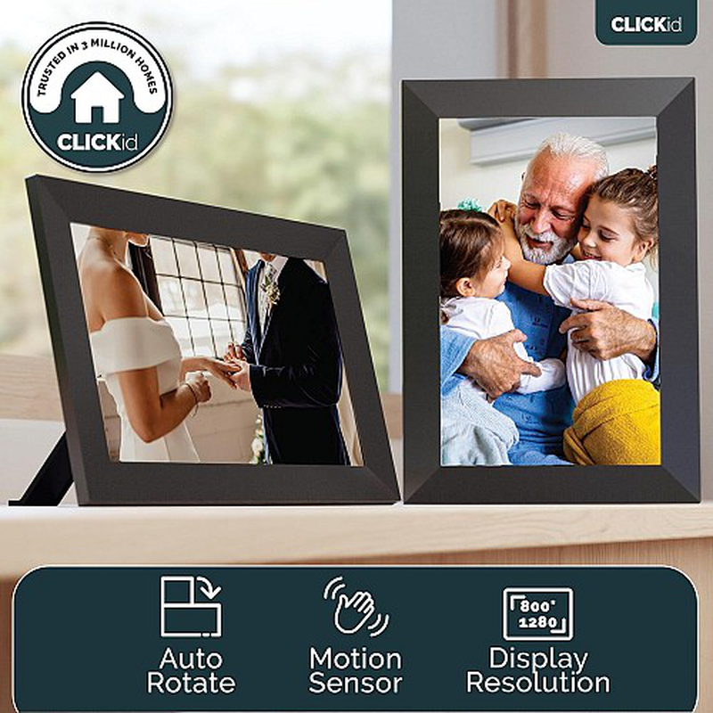 Majority clickid snap10 10.1'' photo frame with frameo app Wi-Fi/touch, , medium-null