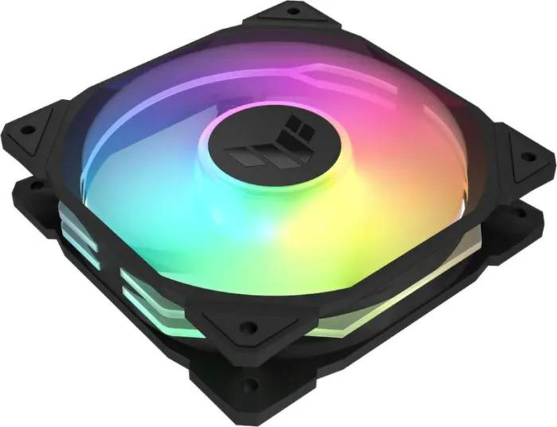 Asus tuf gaming tr120 argb reverse 120mm pwm case fan aura sync 2000 rpm black 90da00d0-b09000-null