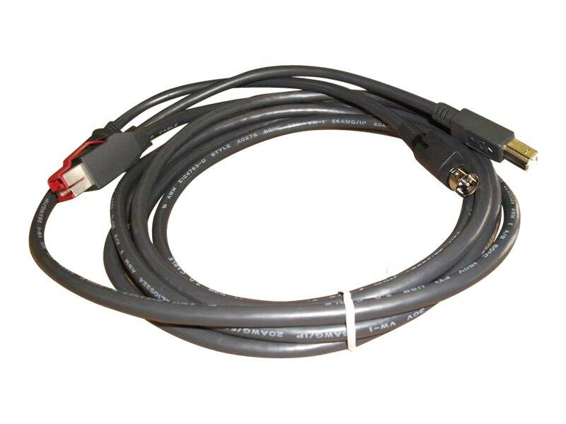Epson - USB cable - USB pluspower (24 v) (m) to USB type b (m) - 3.65 m - black-null