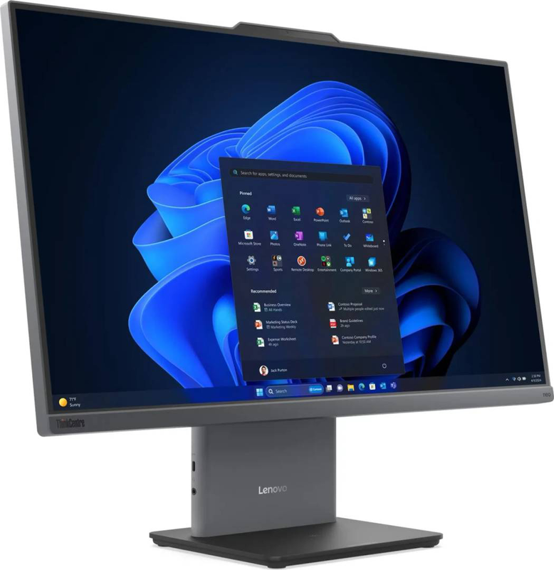 Lenovo thinkcentre neo 50a Gen 6 all-in-one 13qf000hge 27" FHD core ultra 5 226v 16GB 512GB SSD windows 11 pro grey-null