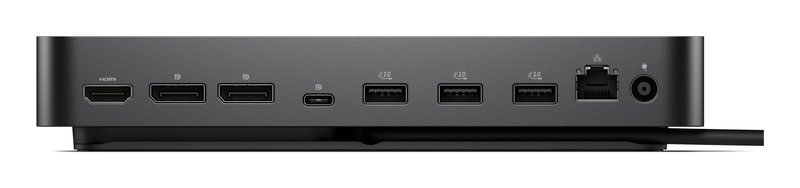 Dell pro dock wd25z USB-c docking station up to quad 4k HDMI 2.1 dual displayport 1.4 USB-c 2.5GBe 130w pd black-null