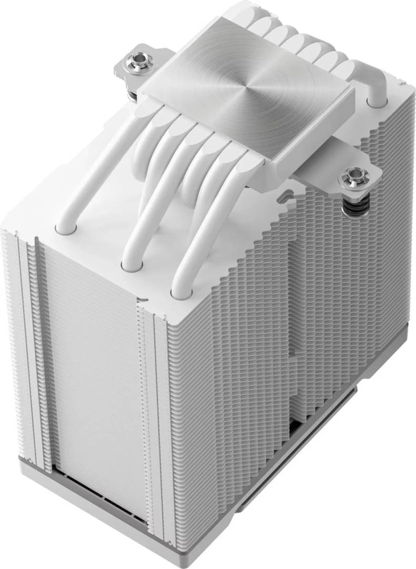 Deepcool ak700 digital wh single-tower CPU Air cooler, 260w, 7 heatpipes, digital display, 120mm pwm fan, white-null