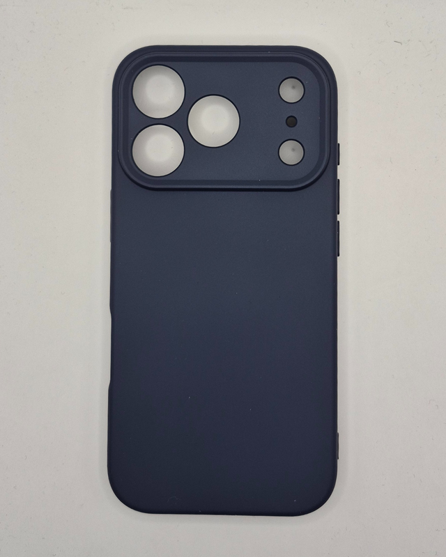 Apple iPhone silicone case - blue - iPhone 17 Air-null