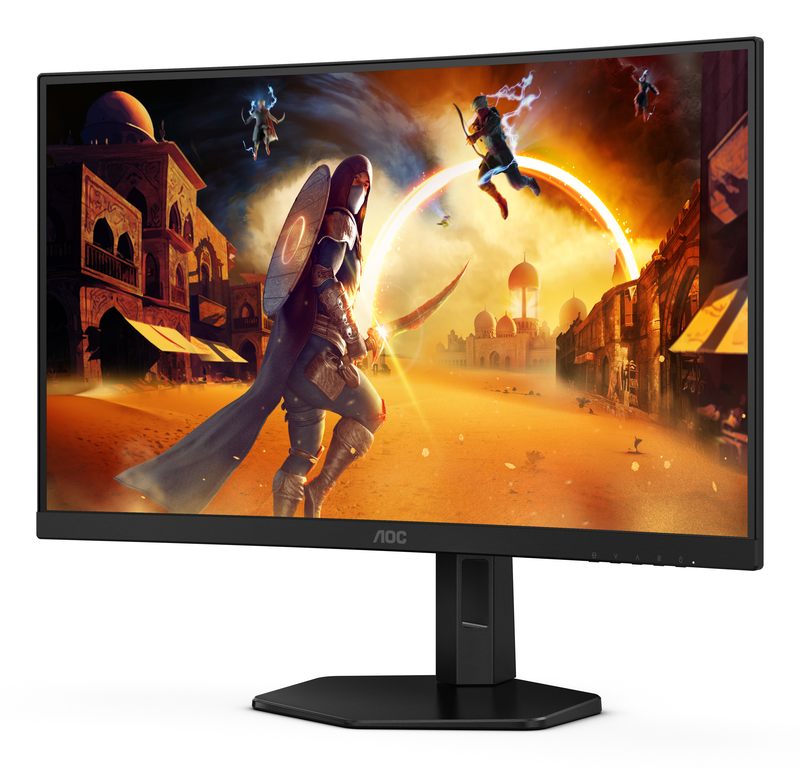 Aoc cq27g4x 27" gaming monitor curved qhd 0.5ms 180hz-null