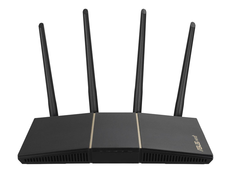 Asus rt-ax57 ax3000 dual-band Wi-Fi 6 router 4x gigabit lan gigabit wan 4 antennas aimesh ofdma black-null
