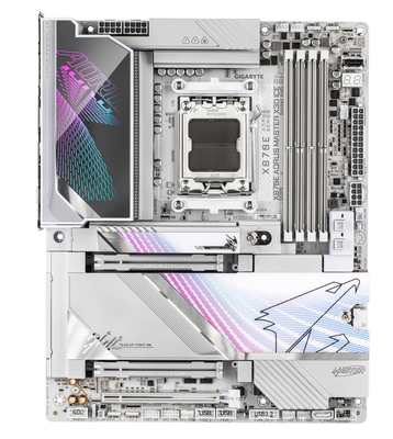 Gigabyte x870e aorus master x3d ice am5 atx motherboard, , medium