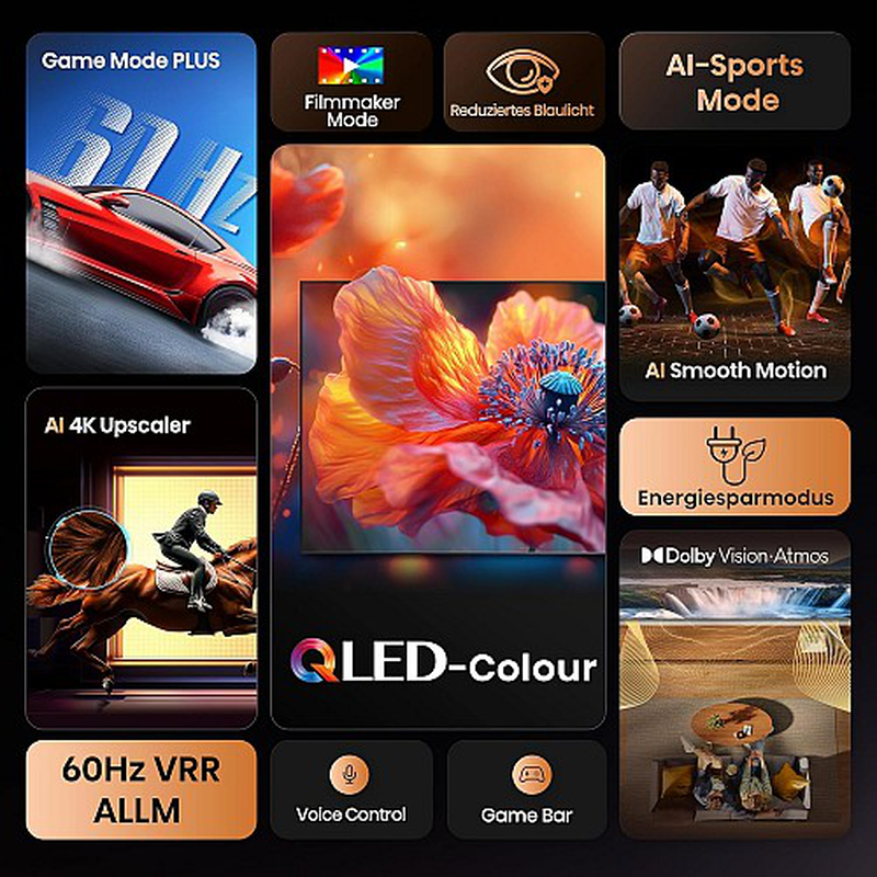 Hisense 85e7q 85 4k smart QLED TV, , medium-null