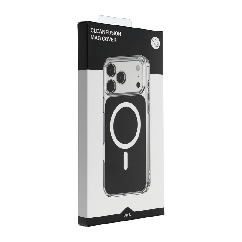 Case for iPhone 16 clear fusion mag cover compatible with MagSafe black, , medium-null