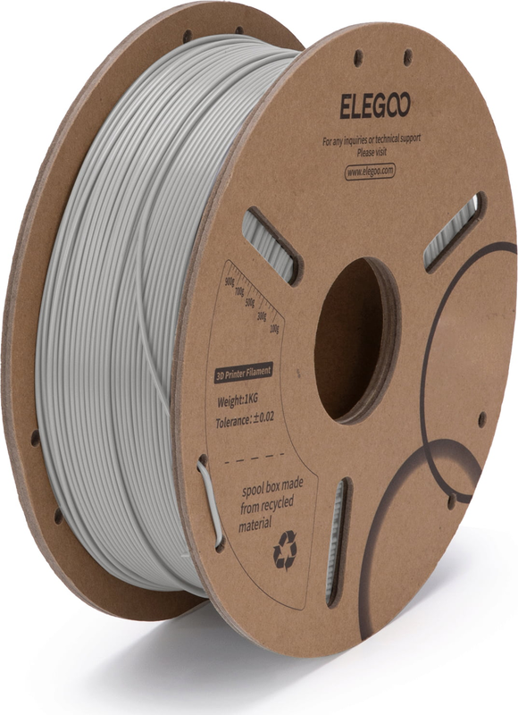 Pla - elegoo filament 1kg silver, , medium image number null