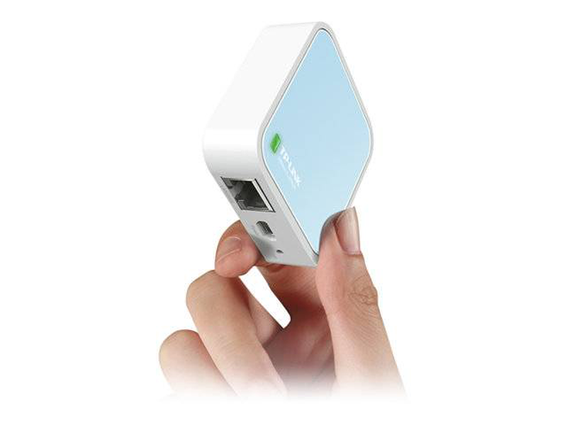 Tp-link tl-wr802n n300 wireless nano travel router USB powered portable Wi-Fi hotspot black-null