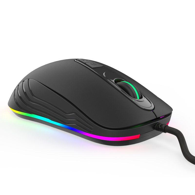 Inca img-348 / right-hand / optical / USB type-a / 3200 dpi / 7 / wheel / cable / black, , medium-null