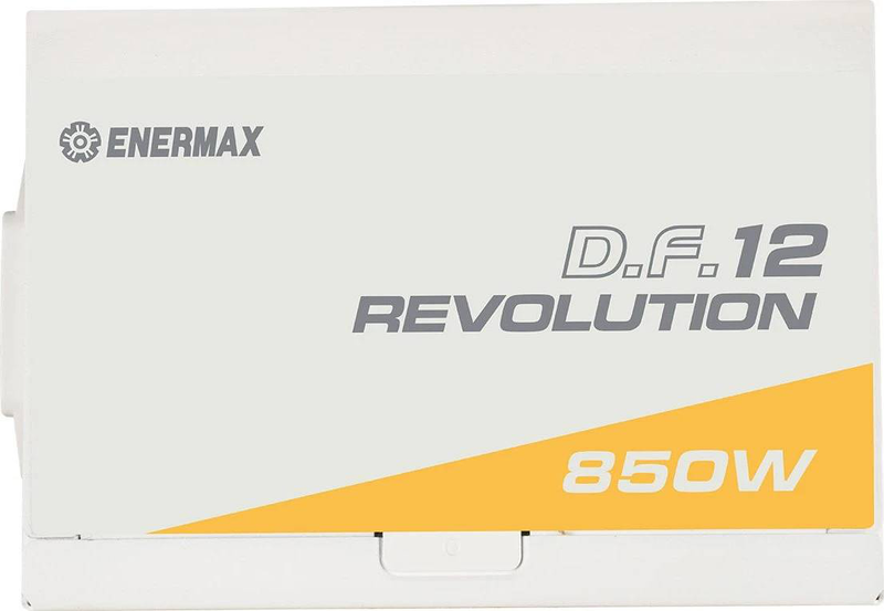 Enermax revolution d.f.12 850w eTV850g-w atx 3.1 fully modular power supply 80 plus gold pcie 12v-2x6 white-null