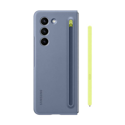 Galaxy z fold5 slim s pen case blue