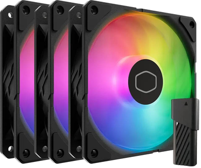Cooler master sickleflow edge 120 case fan 120 mm / black (pack of 3), , medium