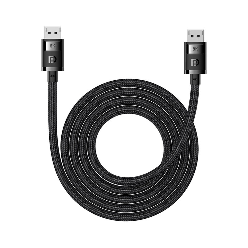 Baseus display port to display port 8k 60hz cable 2m black, , medium-null