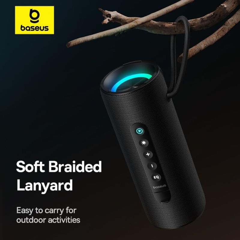 Baseus aequr vo20 rgb ασύρματο bluetooth ηχείο με 360° ήχο & φωτισμό rgb, , medium-null