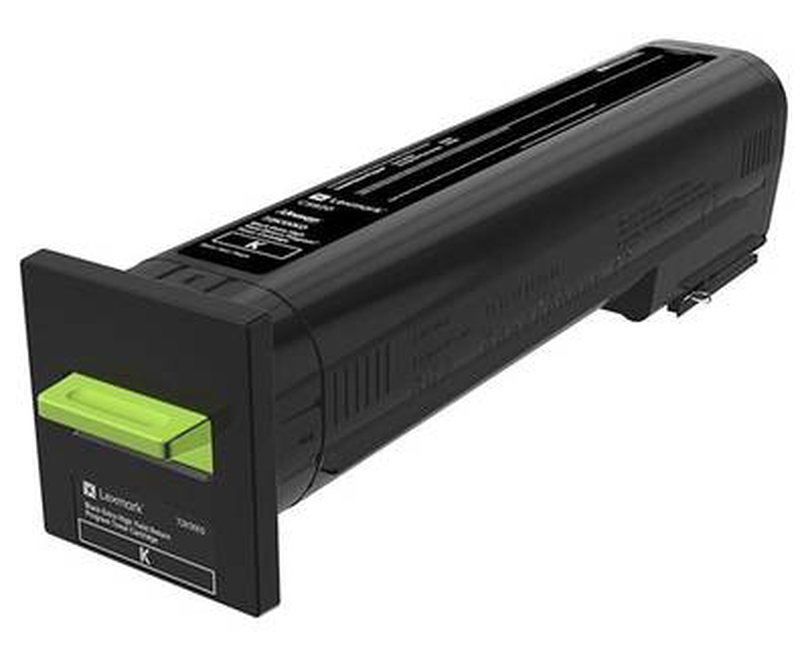 Lexmark 72k2xke black extra high yield corporate original toner cartridge for cs820 cx820 cx825 cx860 &ndash; up to 33,000 pages-null