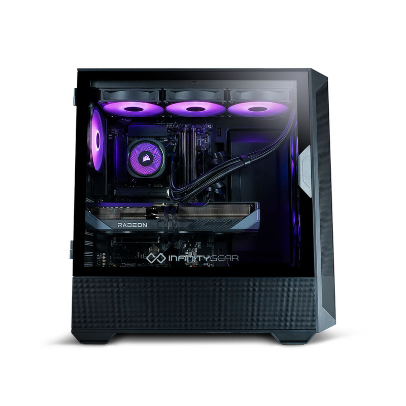 Infinity gear model radeon rev.c1 (ryzen 5-9600x/32GB ddr4/1TB ssd/windows) desktop pc-null