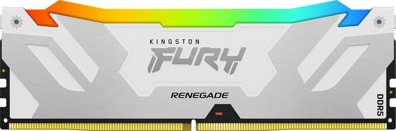 Kingston fury renegade rgb 32GB ddr5 6400mt/s cl32 desktop memory white-null