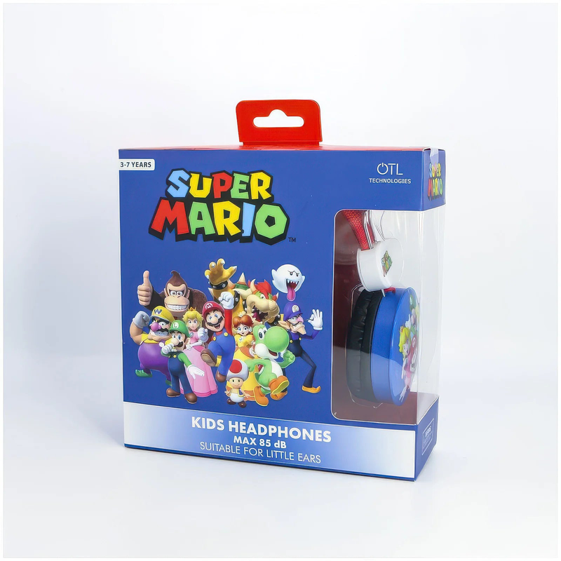 Super mario bros core kids headphones, , medium-null