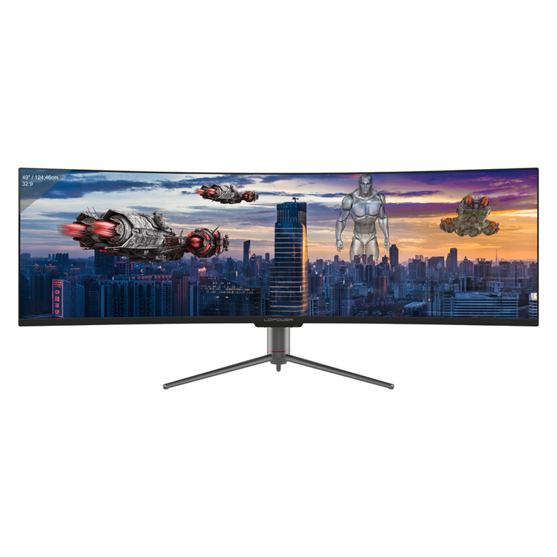 Lc-power lc-m49-dqhd-120-c-q 49" &omicron;&theta;ό&nu;&eta; QLED curved 120hz 5120x1440-null