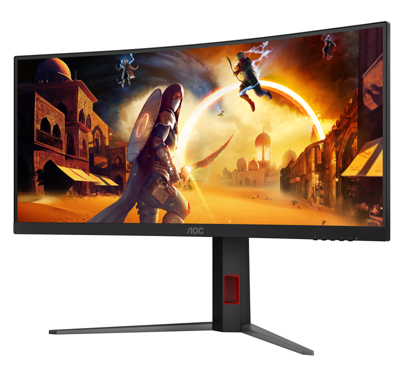 Aoc cu34g4 34" curved gaming monitor-null