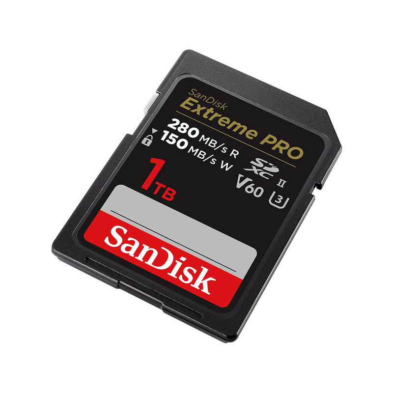 Sandisk extreme pro - flash memory card - 1TB - video class v60 / uhs-ii u3 / class10 - sdxc uhs-ii-null