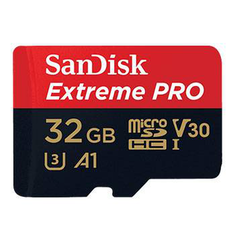 Sandisk extreme microsdhc 32GB + sd adapter + rescuepro deluxe - 100mb/s, , medium-null